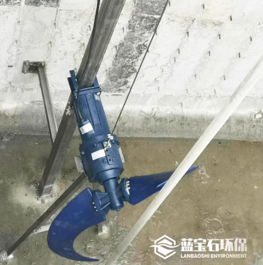 攜手安徽客戶，南京藍(lán)寶石潛水推流器助力污水處理項(xiàng)目高效運(yùn)行